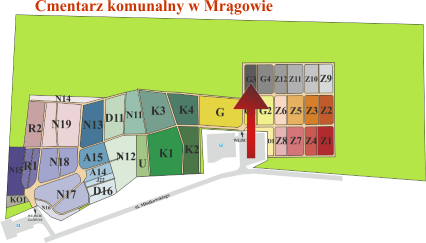 Brak mapy sektorowej