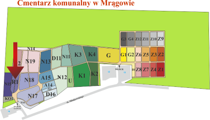 Brak mapy sektorowej