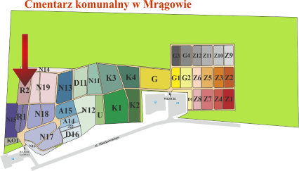 Brak mapy sektorowej