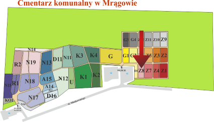 Brak mapy sektorowej