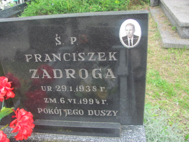 Franciszek Zadroga 1938 Mrągowo - Grobonet - Wyszukiwarka osób pochowanych
