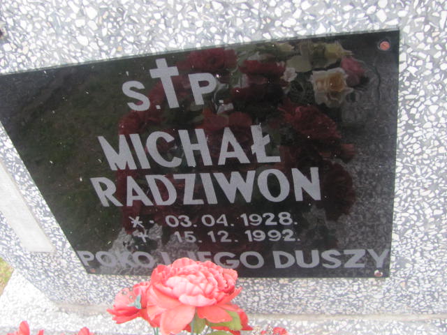Michał Radziwon 1928 Mrągowo - Grobonet - Wyszukiwarka osób pochowanych
