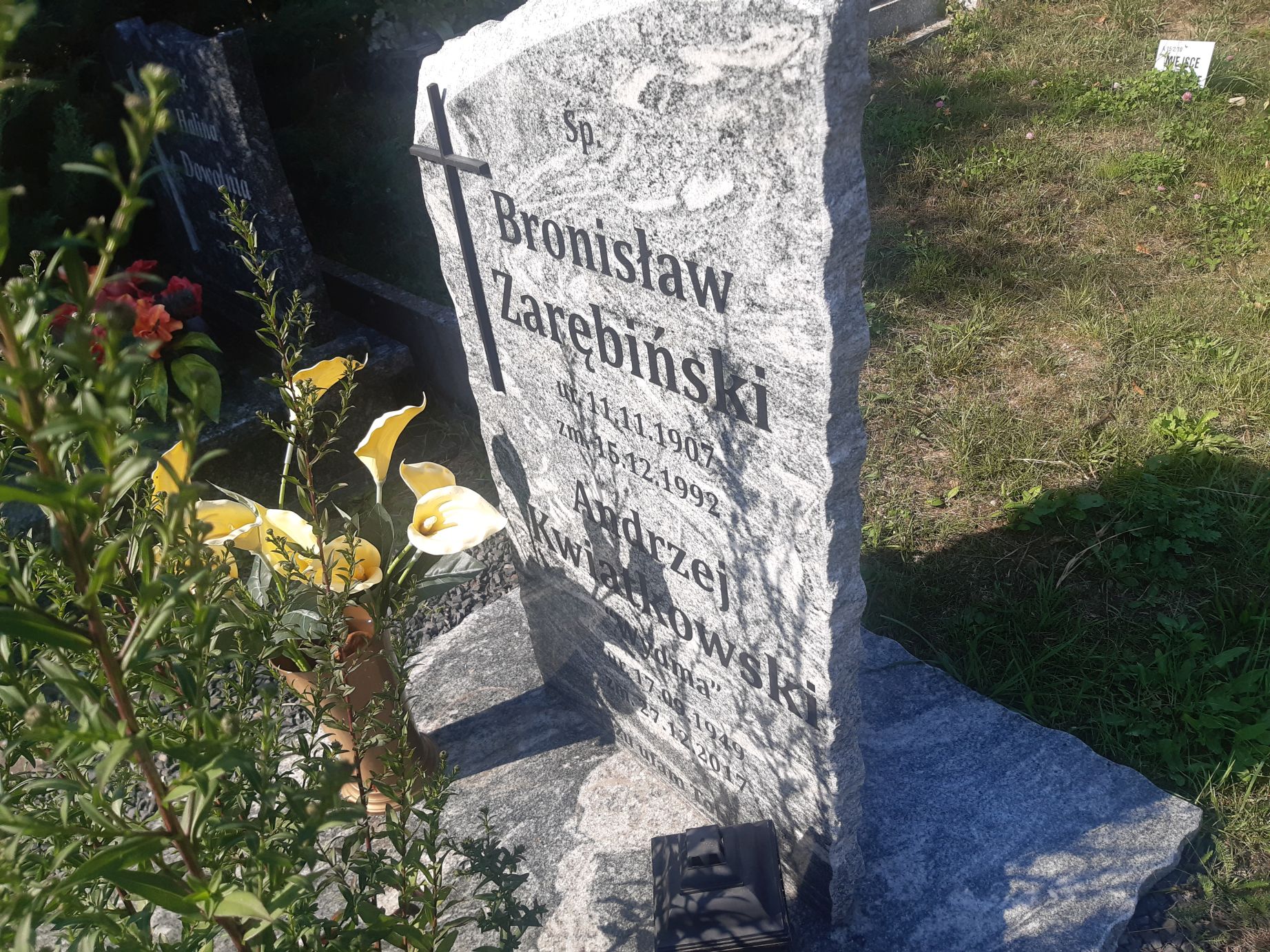 Bronisław Zarębiński 1907 Mrągowo - Grobonet - Wyszukiwarka osób pochowanych