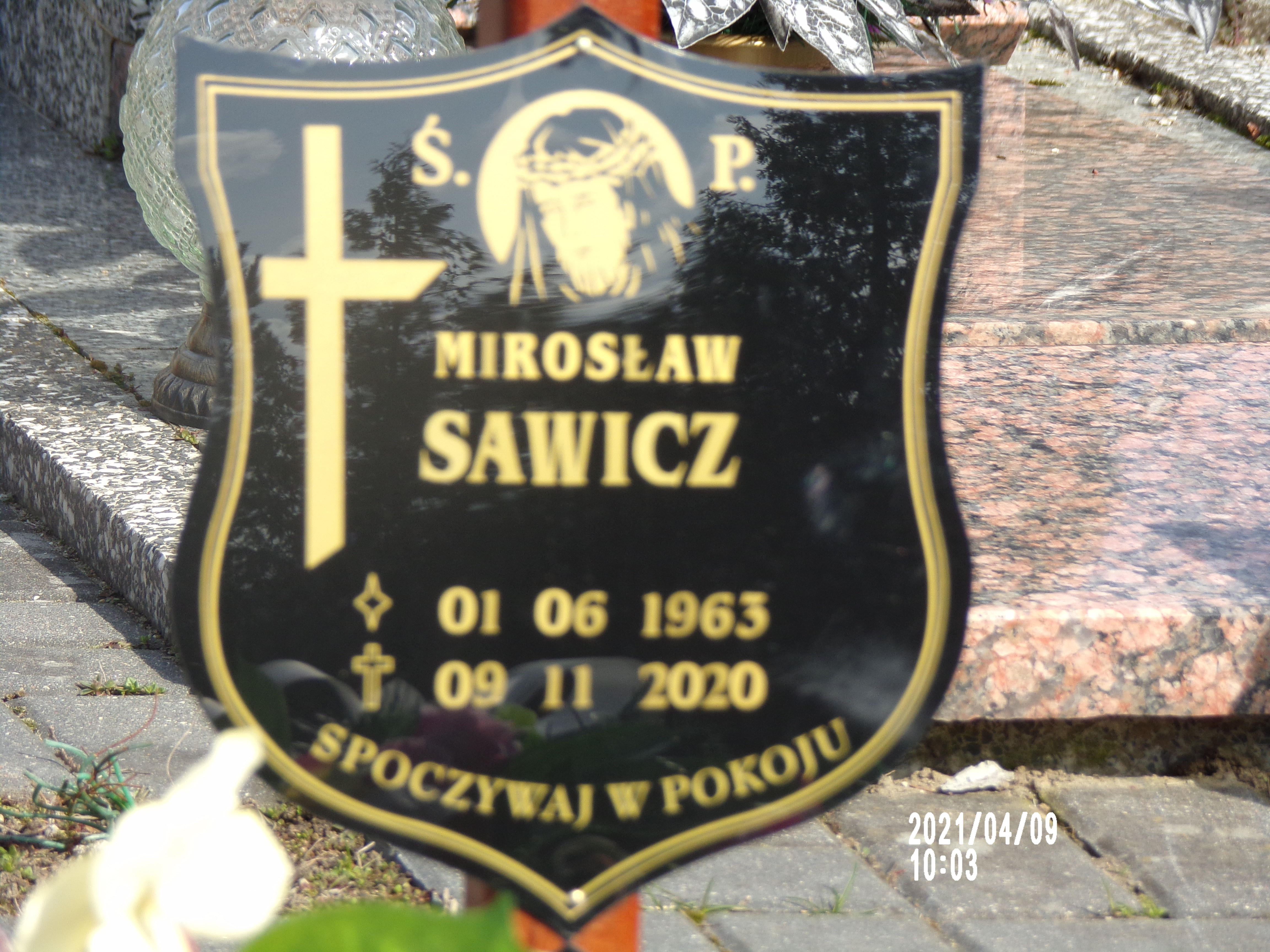 Mirosław Sawicz 1963 Mrągowo - Grobonet - Wyszukiwarka osób pochowanych
