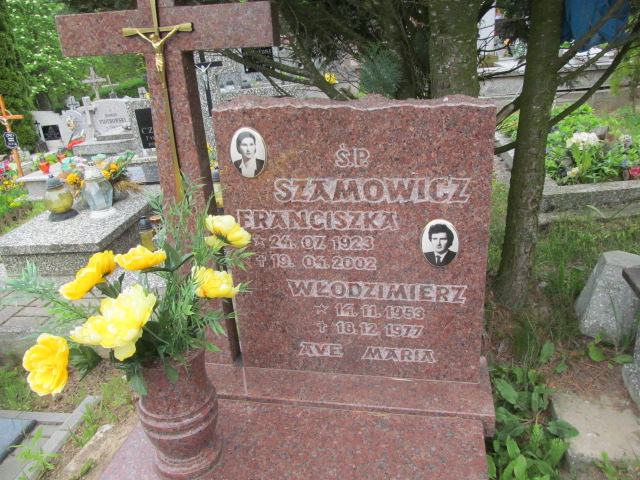 Włodzimierz Szamowicz 1953 Mrągowo - Grobonet - Wyszukiwarka osób pochowanych