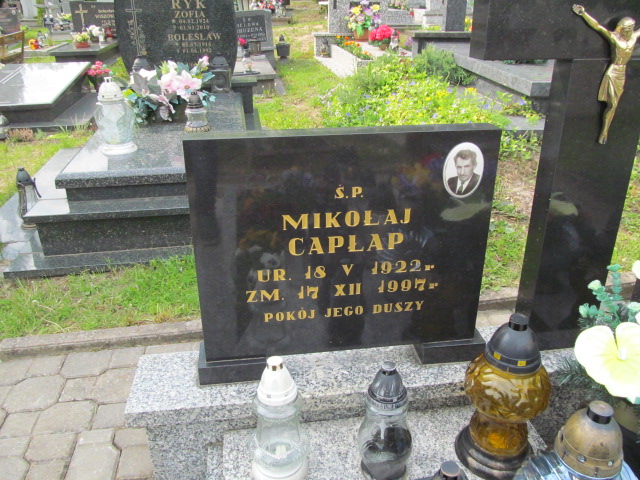 Mikołaj Capłap 1922 Mrągowo - Grobonet - Wyszukiwarka osób pochowanych