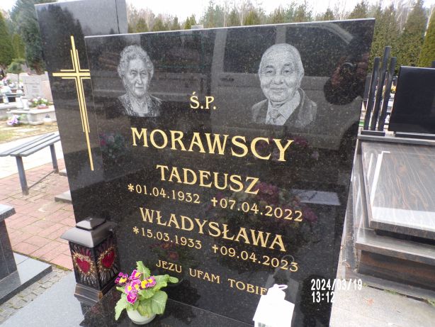 Tadeusz Morawski 1932 Mrągowo - Grobonet - Wyszukiwarka osób pochowanych