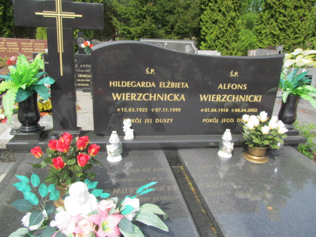 Alfons Wierzchnicki 1918 Mrągowo - Grobonet - Wyszukiwarka osób pochowanych