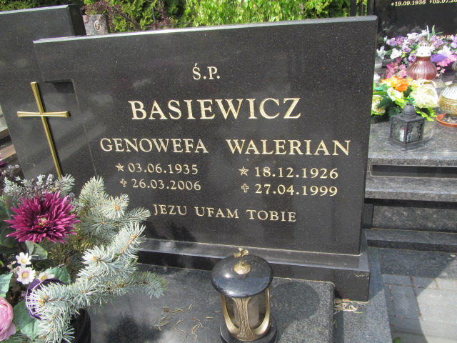 Walerian Basiewicz 1926 Mrągowo - Grobonet - Wyszukiwarka osób pochowanych