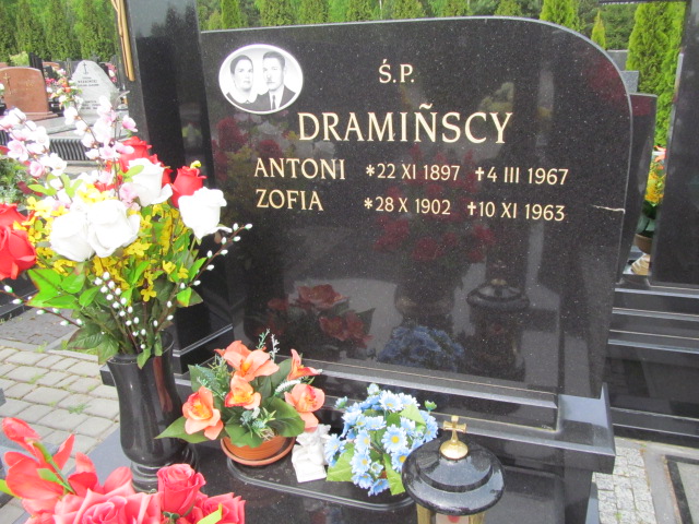Zofia Dramińska 1902 Mrągowo - Grobonet - Wyszukiwarka osób pochowanych