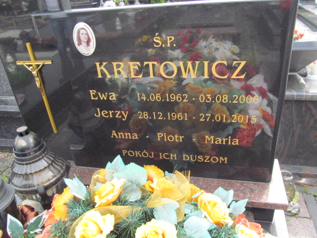 Piotr Kretowicz 1984 Mrągowo - Grobonet - Wyszukiwarka osób pochowanych