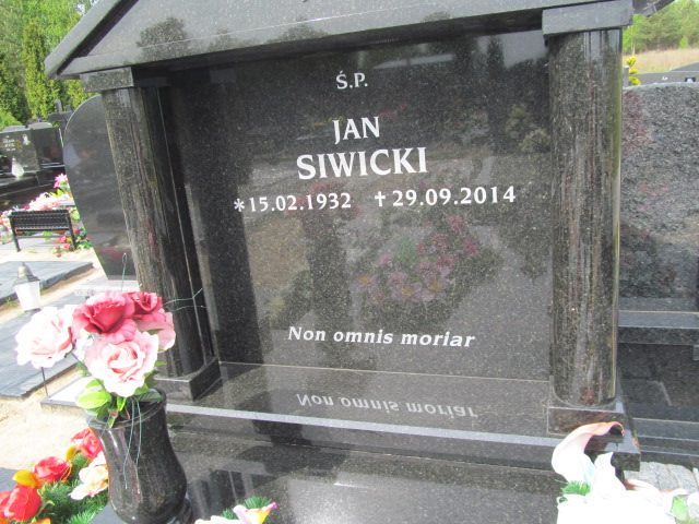 Jan Siwicki 1932 Mrągowo - Grobonet - Wyszukiwarka osób pochowanych