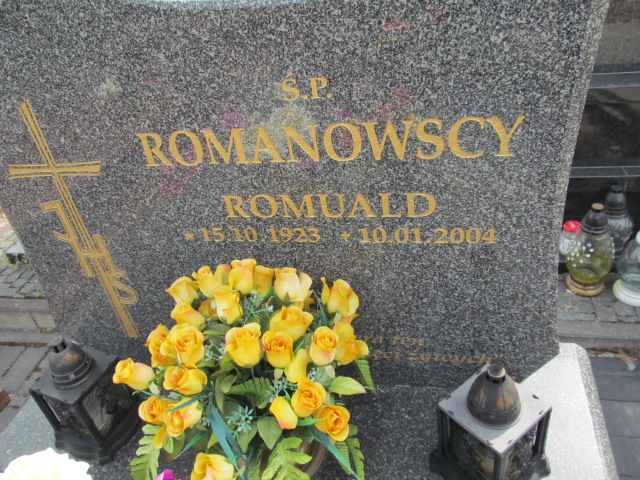 Romuald Romanowski 1923 Mrągowo - Grobonet - Wyszukiwarka osób pochowanych