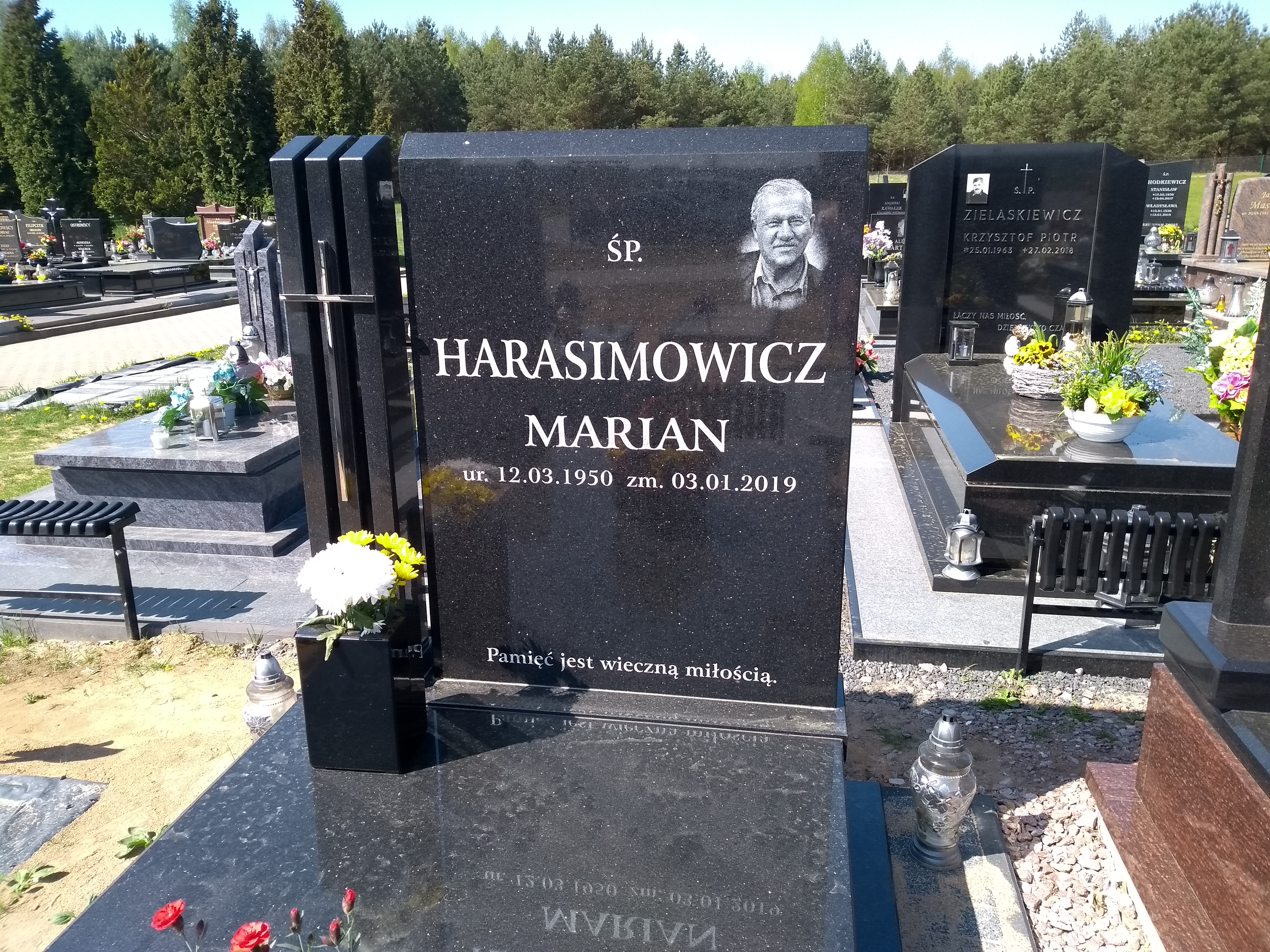 Marian Harasimowicz 1950 Mrągowo - Grobonet - Wyszukiwarka osób pochowanych