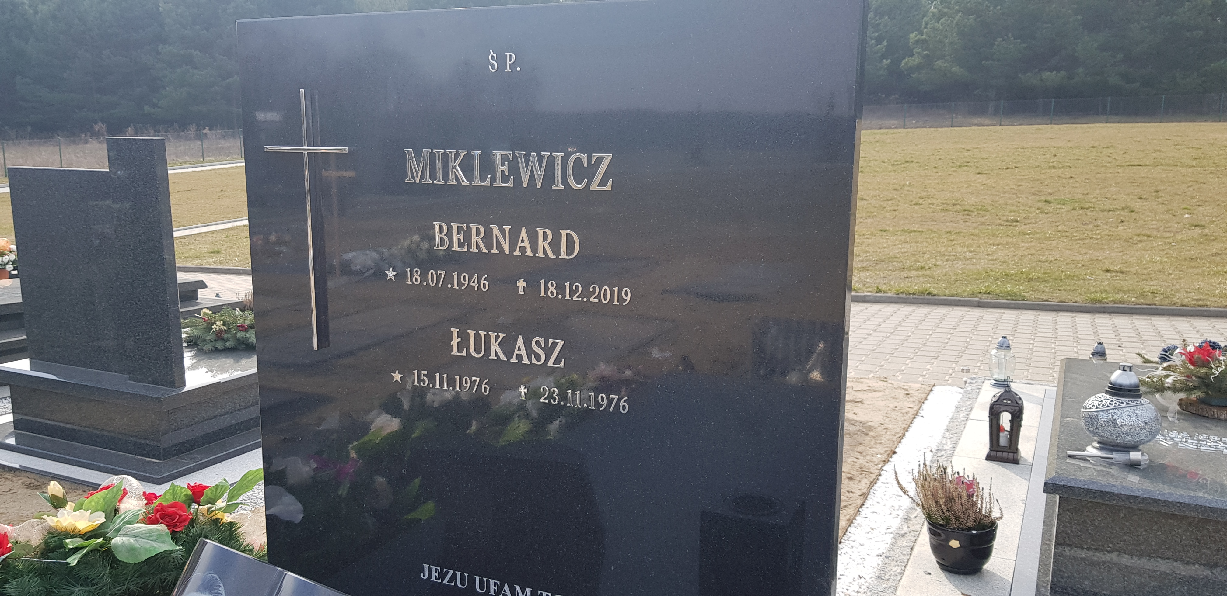 Bernard Miklewicz 1946 Mrągowo - Grobonet - Wyszukiwarka osób pochowanych