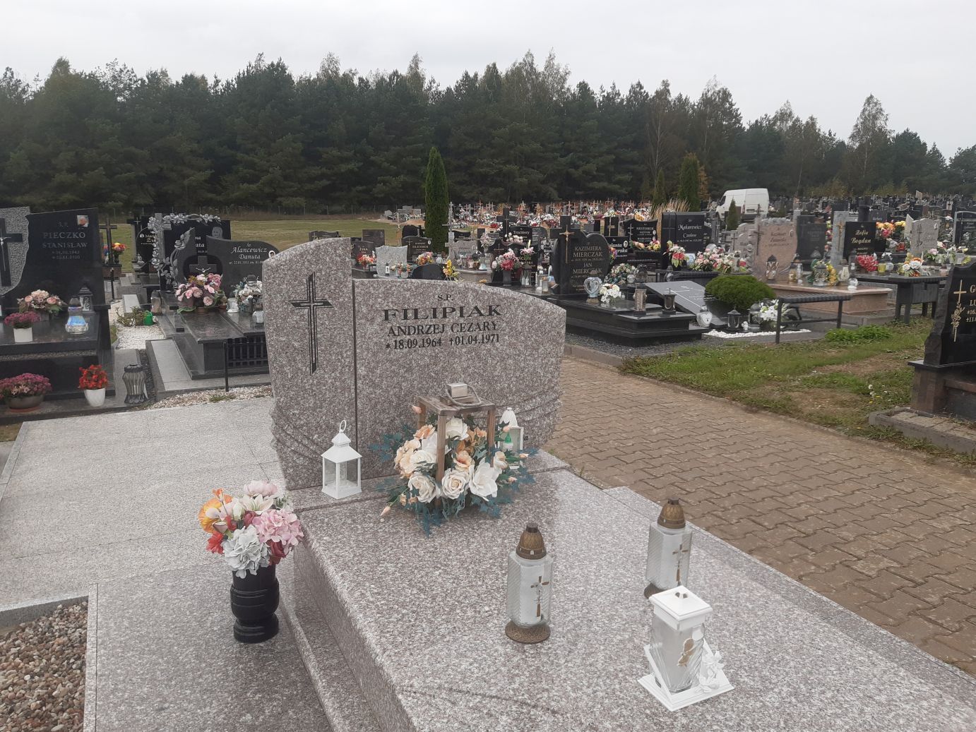 ANDRZEJ CEZARY Filipiak Mrągowo - Grobonet - Wyszukiwarka osób pochowanych