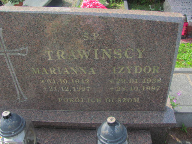 Izydor Trawiński 1938 Mrągowo - Grobonet - Wyszukiwarka osób pochowanych