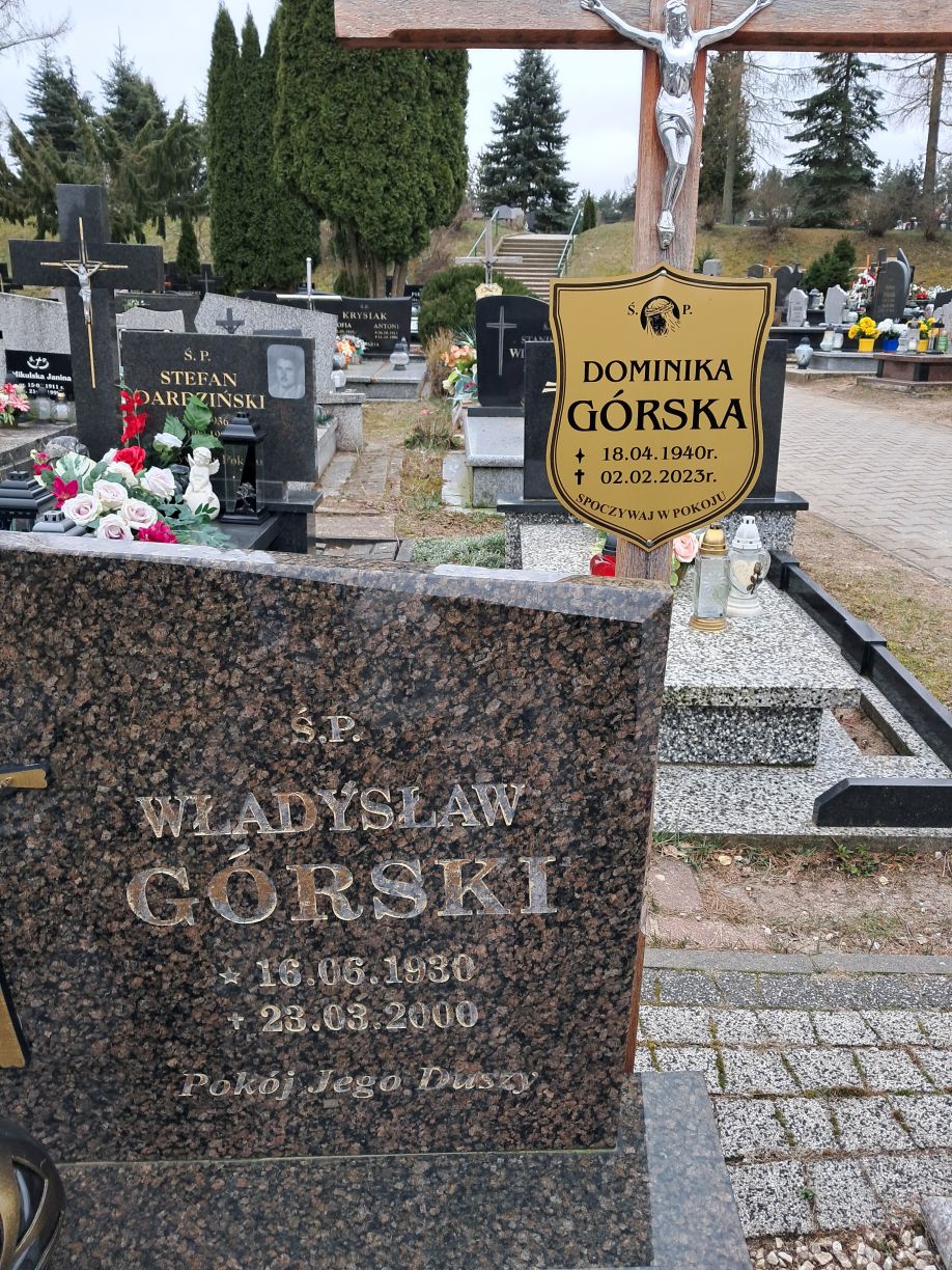 Dominika Górska 1940 Mrągowo - Grobonet - Wyszukiwarka osób pochowanych