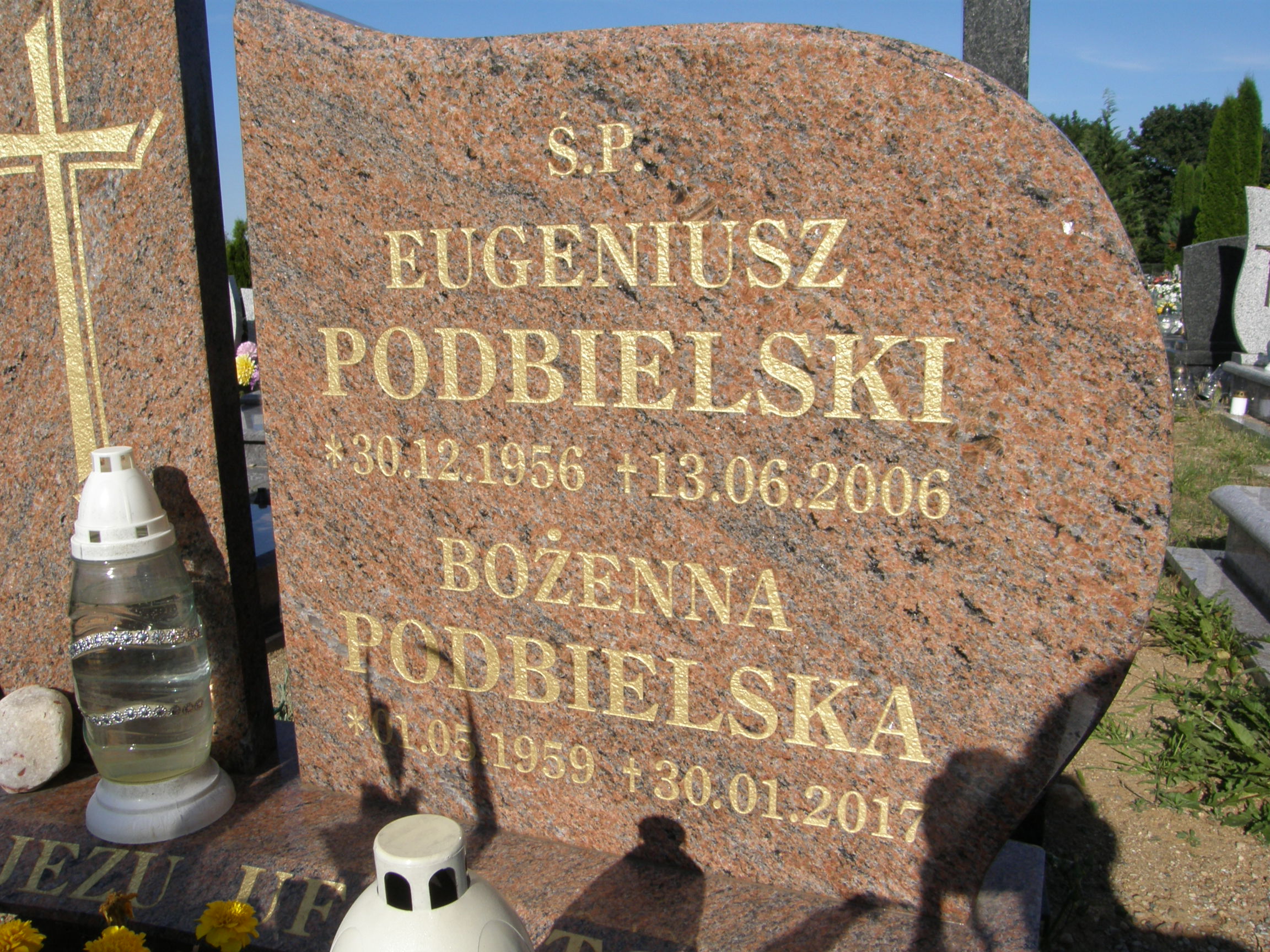 Bożenna Podbielska 1959 Mrągowo - Grobonet - Wyszukiwarka osób pochowanych