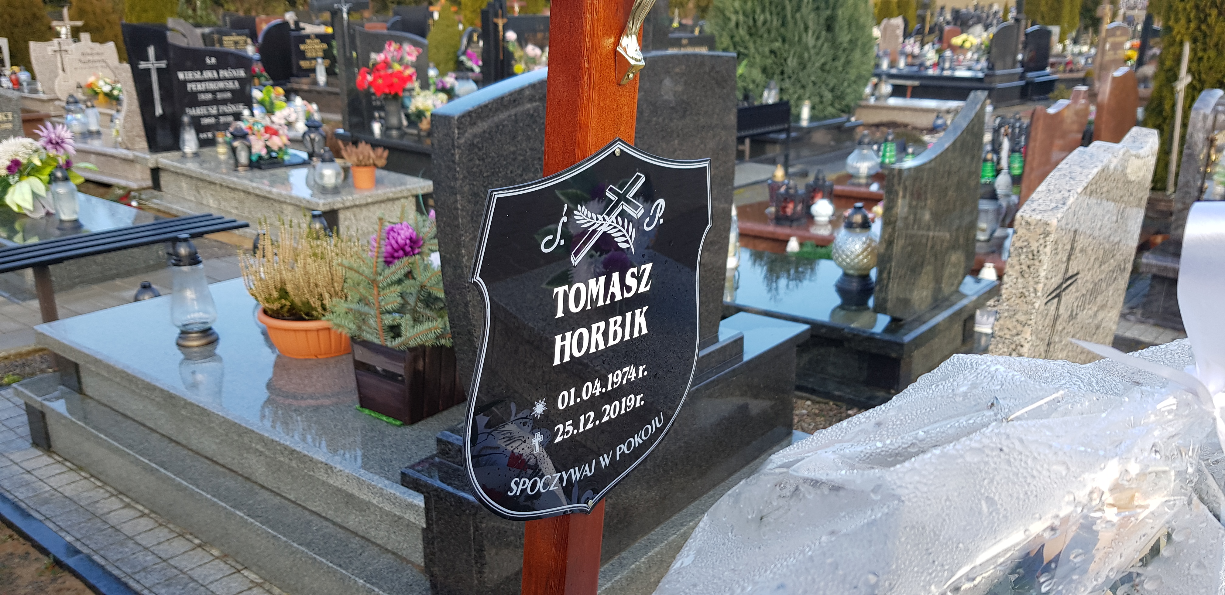 Tomasz Horbik 1974 Mrągowo - Grobonet - Wyszukiwarka osób pochowanych