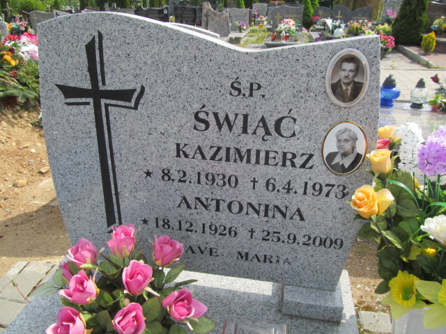 Antonina Świąć 1926 Mrągowo - Grobonet - Wyszukiwarka osób pochowanych