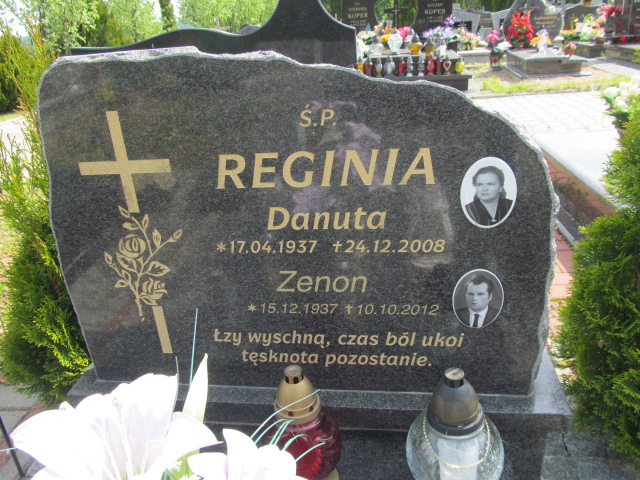 Zenon Reginia 1937 Mrągowo - Grobonet - Wyszukiwarka osób pochowanych