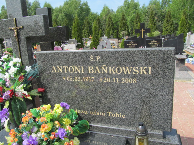 Antoni Bańkowski 1917 Mrągowo - Grobonet - Wyszukiwarka osób pochowanych
