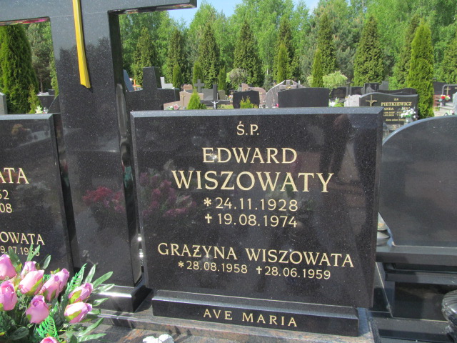 Edward Wiszowaty 1928 Mrągowo - Grobonet - Wyszukiwarka osób pochowanych