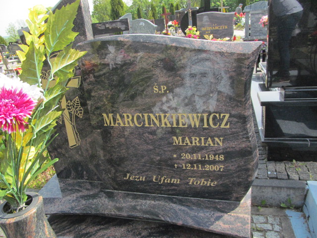Marian Marcinkiewicz 1948 Mrągowo - Grobonet - Wyszukiwarka osób pochowanych
