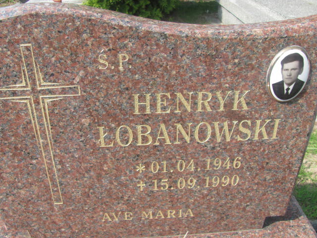 Henryk Łobanowski 1946 Mrągowo - Grobonet - Wyszukiwarka osób pochowanych
