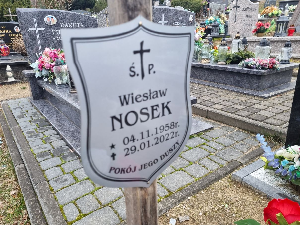Wiesław Nosek 1958 Mrągowo - Grobonet - Wyszukiwarka osób pochowanych