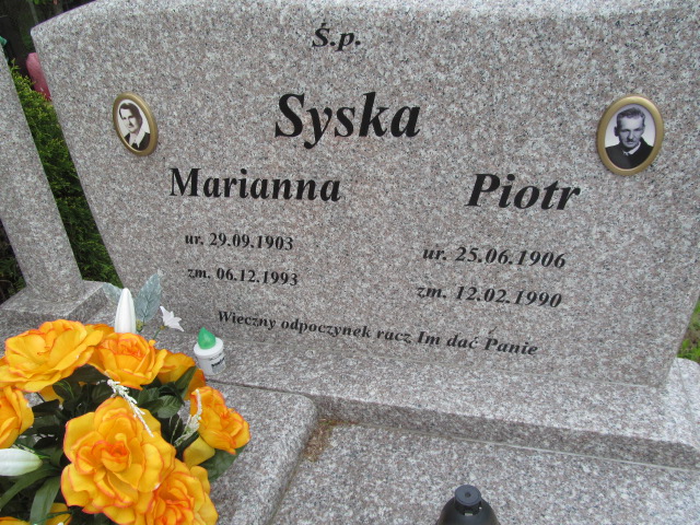 Marianna Syska 1903 Mrągowo - Grobonet - Wyszukiwarka osób pochowanych