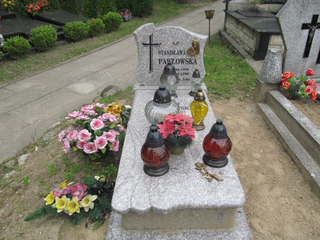 Grób Stanisława Pawłowska