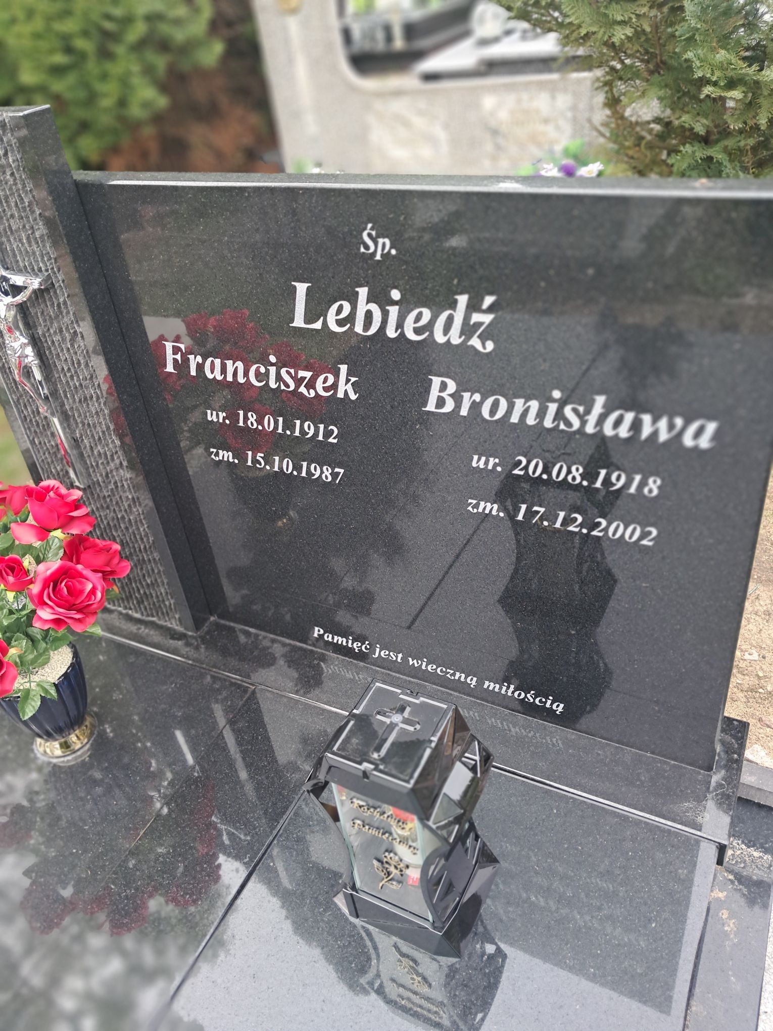 Bronisława Lebiedź 1918 Mrągowo - Grobonet - Wyszukiwarka osób pochowanych