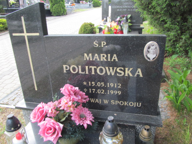 Maria Politowska 1912 Mrągowo - Grobonet - Wyszukiwarka osób pochowanych