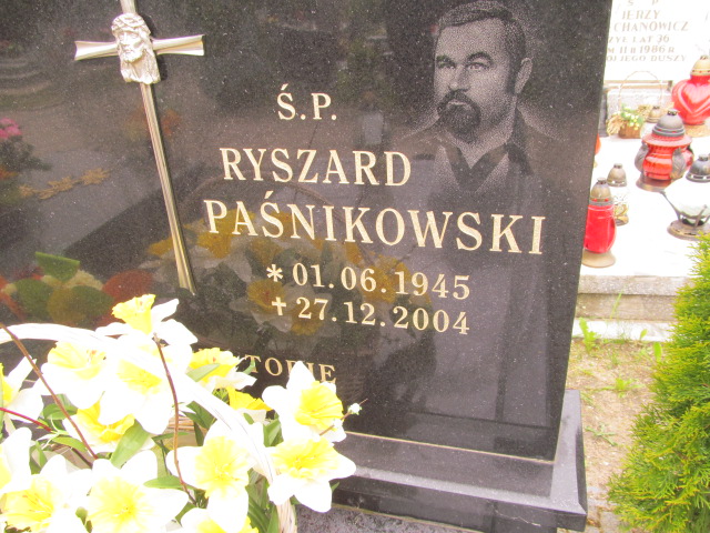 Ryszard Paśnikowski 1945 Mrągowo - Grobonet - Wyszukiwarka osób pochowanych