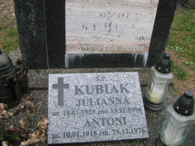 Antoni Kubiak 1915 Mrągowo - Grobonet - Wyszukiwarka osób pochowanych