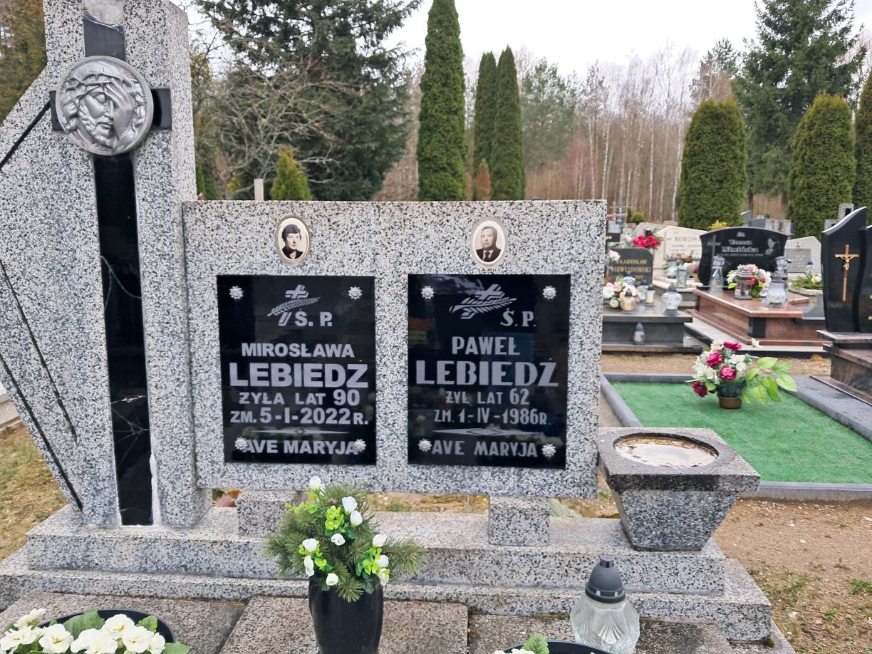 Paweł Lebiedź 1924 Mrągowo - Grobonet - Wyszukiwarka osób pochowanych