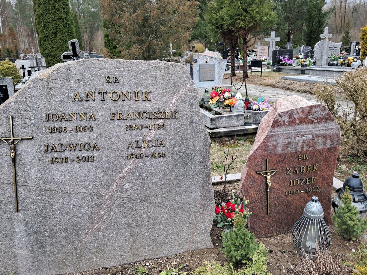 Józef Ząbek 1928 Mrągowo - Grobonet - Wyszukiwarka osób pochowanych