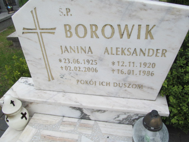 Aleksander Borowik 1920 Mrągowo - Grobonet - Wyszukiwarka osób pochowanych