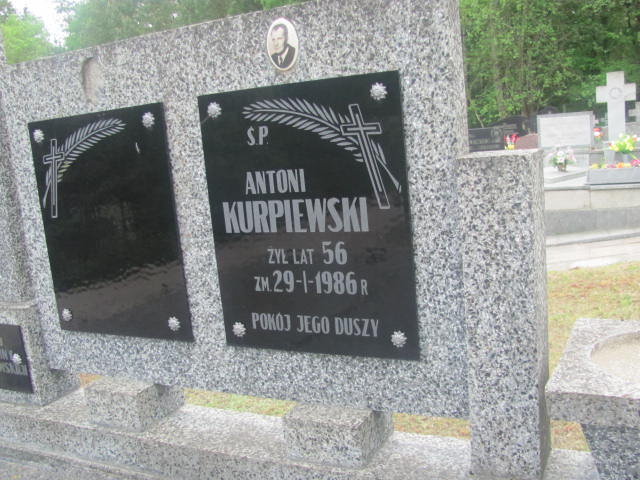 Antoni Kurpiewski 1930 Mrągowo - Grobonet - Wyszukiwarka osób pochowanych