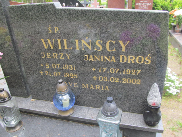 Jerzy Wiliński 1931 Mrągowo - Grobonet - Wyszukiwarka osób pochowanych