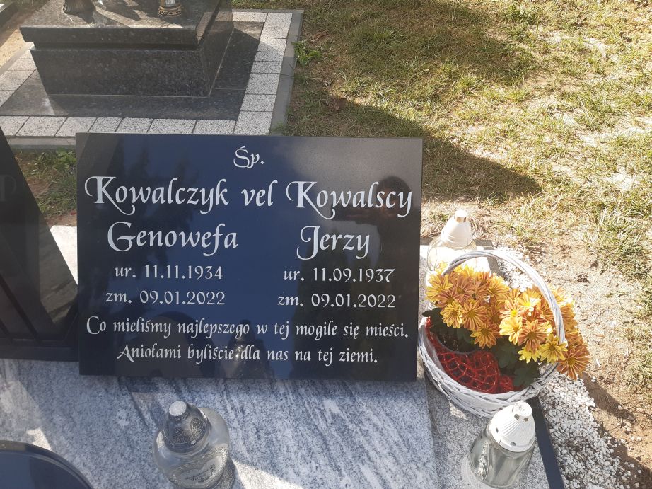Jerzy Kowalczyk vel Kowalski 1937 Mrągowo - Grobonet - Wyszukiwarka osób pochowanych