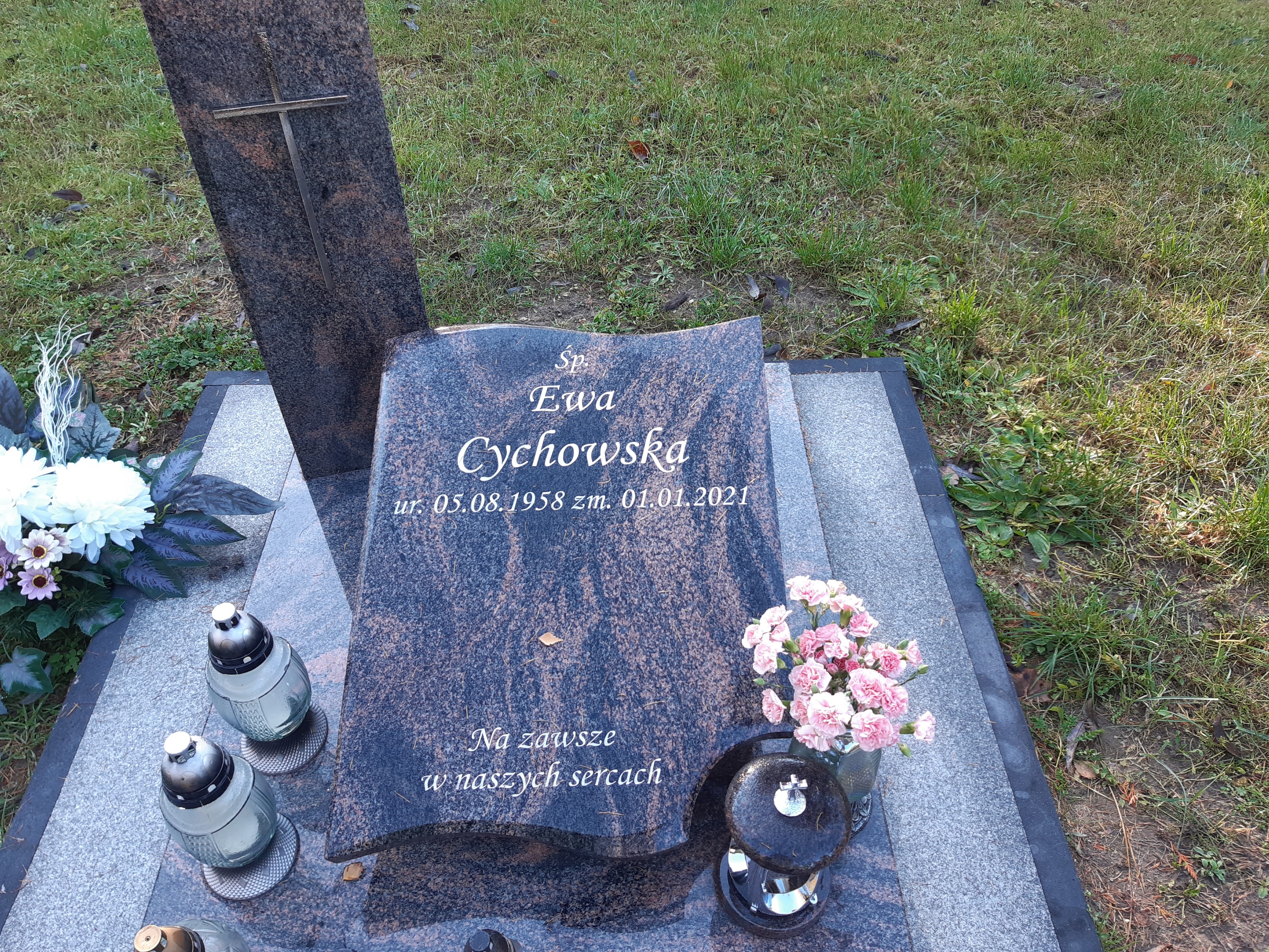 Ewa Cychowska 1958 Mrągowo - Grobonet - Wyszukiwarka osób pochowanych