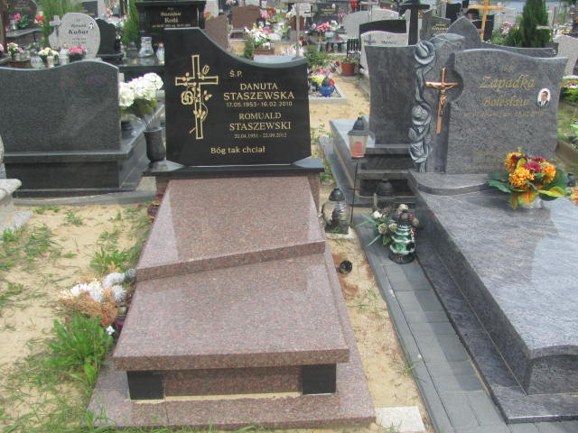 Grób Danuta Staszewska