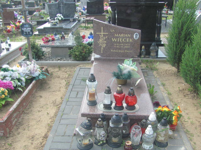 Grób Marian Więcek