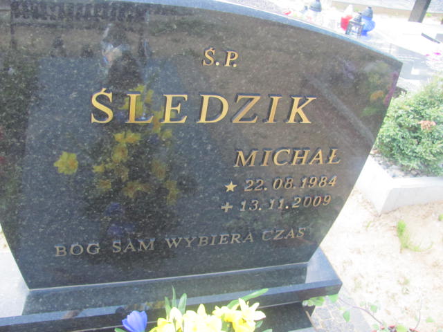 Michał Śledzik 1984 Mrągowo - Grobonet - Wyszukiwarka osób pochowanych