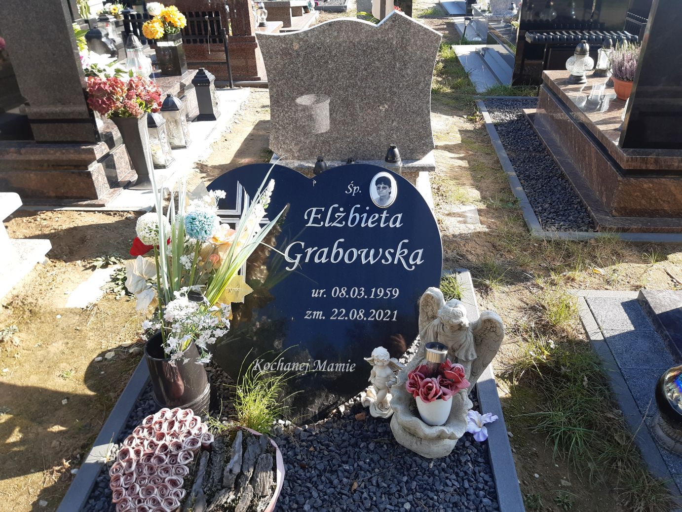 Elżbieta Grabowska 1959 Mrągowo - Grobonet - Wyszukiwarka osób pochowanych