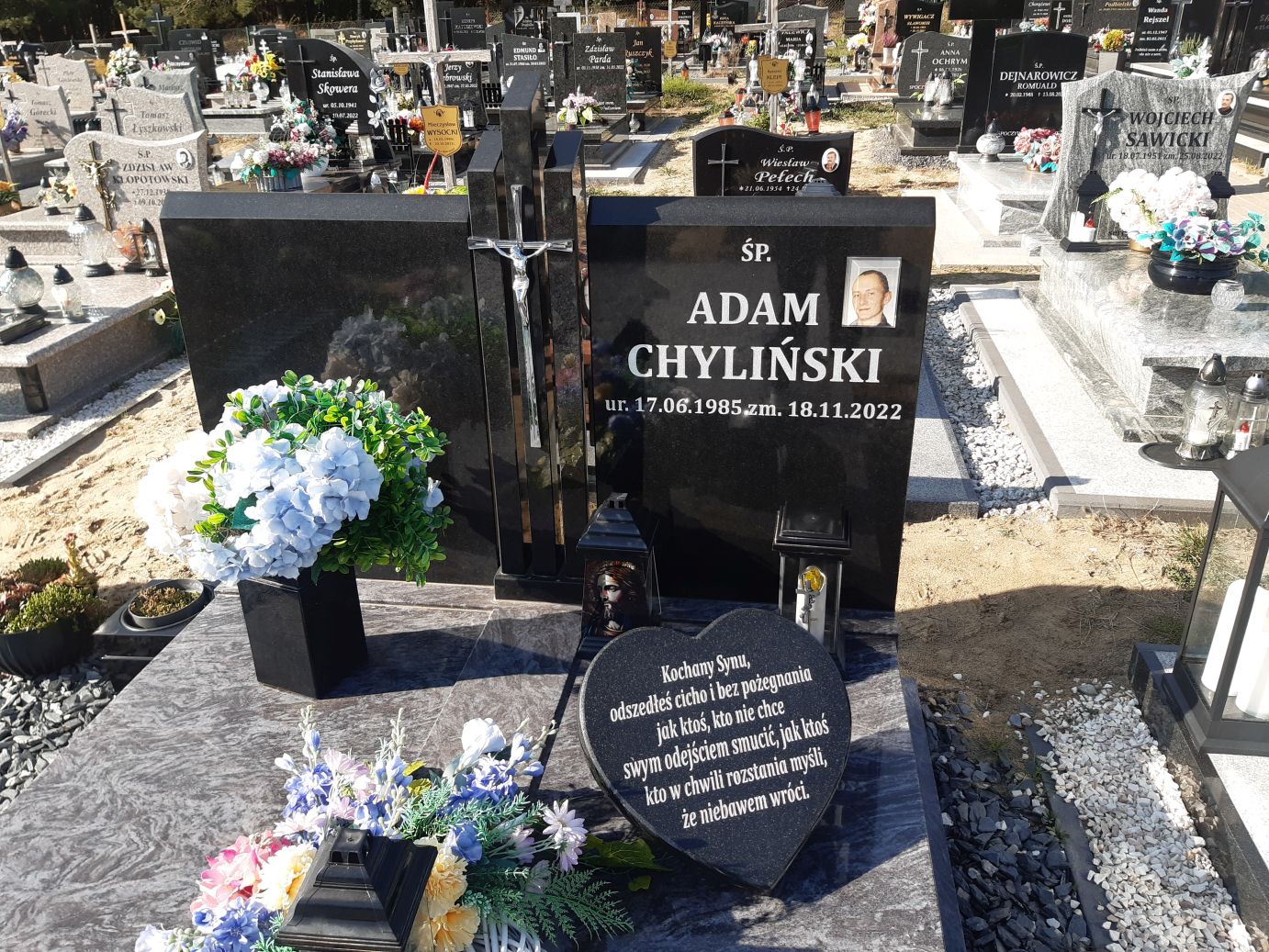 Adam Chyliński 1985 Mrągowo - Grobonet - Wyszukiwarka osób pochowanych