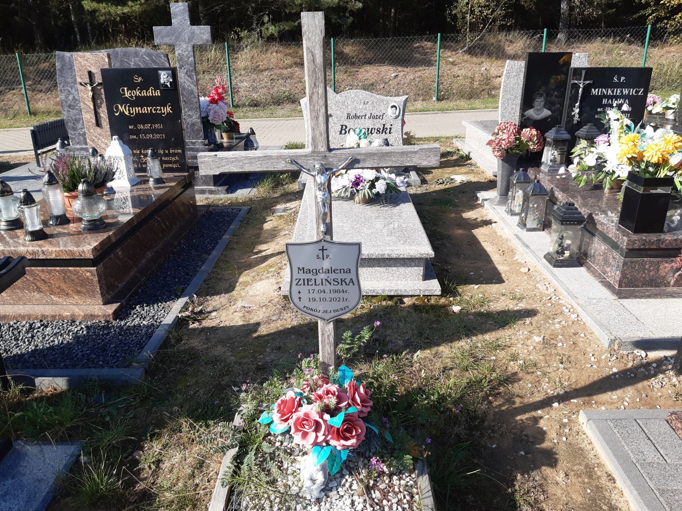 Magdalena Zielińska 1984 Mrągowo - Grobonet - Wyszukiwarka osób pochowanych